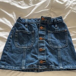 Old Navy Blue Denim Mini Skirt